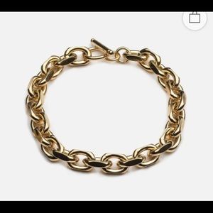 Gold tone bracelet